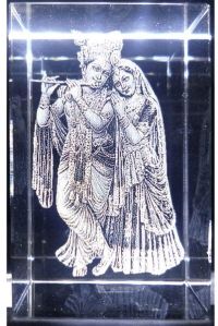 Radha Krishna With Led Base