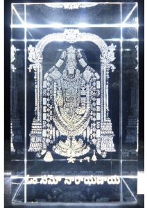 Venkateshwar Swamy With Led Base