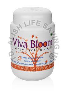 c-80 400gm viva bloom whey protein