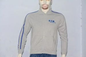 High Neck Collared Sweatshirt