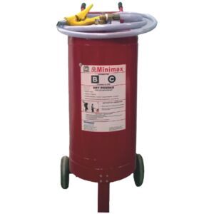 Trolley Mounted Fire Extinguisher