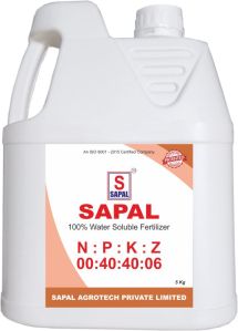 SAPAL 00 40 40 06 Liquid Bio Fertilizer