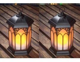 Wonderland Set of 2: LED Lantern