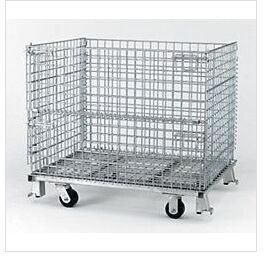 Wire mesh trolley