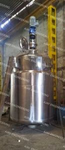 stainless steel jacketed reactor