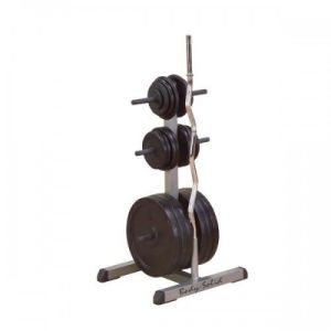 BODY-SOLID STANDARD PLATE TREE AND BAR HOLDER
