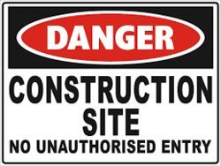 Construction Signage