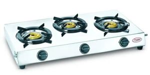 Prestige Three Burner Gas Stove