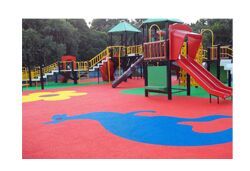 Children Play Safe Rubber Flooring