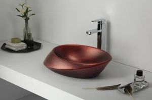 Bronze Ceramic Wash Basin