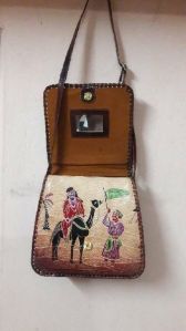 Santiniketan Leather Sling Bag