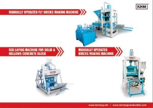 Manual Fly Ash Bricks Machines