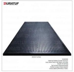 rubber cow mat