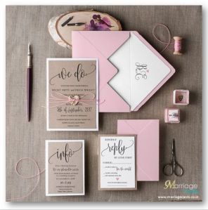 Designer Marriage Cards 1