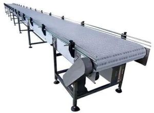 L Shape SS Slat Chain Conveyor