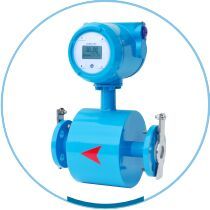 Battery Powered Electromagnetic Flow Meter