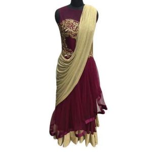 saree gown