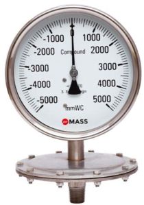 Low Pressure Diaphragm Pressure Gauge