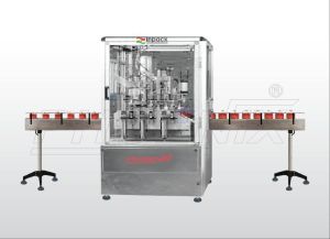 Automatic Perfume Filling Crimping Collar fitting Machine