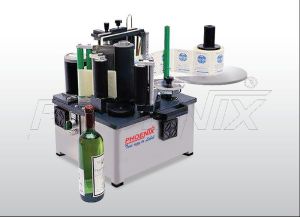 Semi Automatic Tabletop Round Bottle Labeling Machine