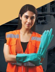 Super Nitrile Flocklined Gloves