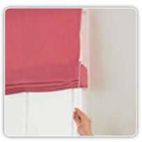 Creaty roman blind