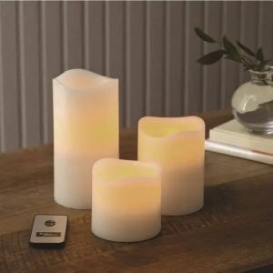 LED pillar candles