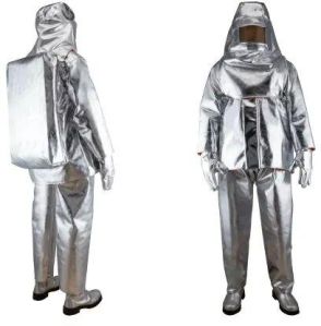 aluminized fire suit