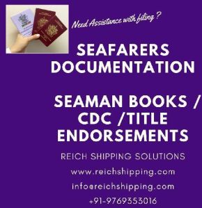 Seaman Book CDC Filing Assist Services