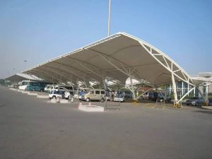 Mild Steel Parking Shed