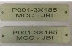 Aluminum Cable Tag