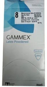 latex powdered gloves