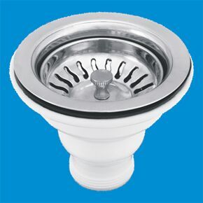 single kitchen sink coupling