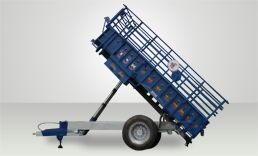 Hydraulic jack Trailer