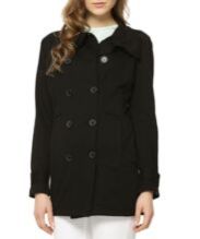 Womens Long double breasted coat