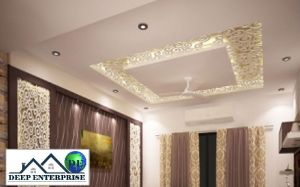 Mdf Grill Board Design False Ceiling