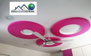 Rose Design False Ceiling