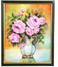 Flower Vase Wall Decor Canvas Painting