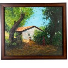 House Wall Decor Canvas Oil Painting