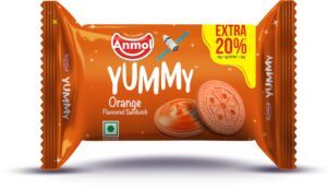 Anmol Yummy Orange Biscuits