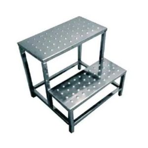 Stainless Steel Two Step Ladder