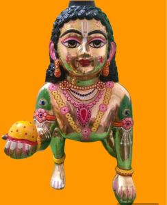 21 no brass laddu gopal