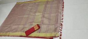 Pure Linen Saree