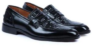 Mens Black Party Wear Shoes