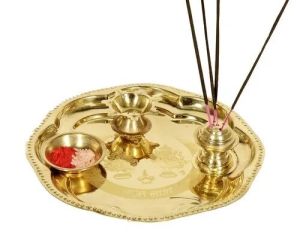 Brass Puja Thali