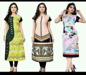 Digital printed kurti