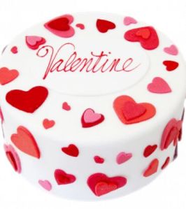 valentine cake