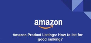 Amazon product upload services