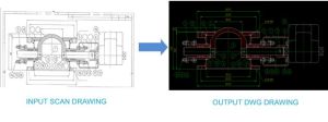 Scan to AutoCAD DWG Services