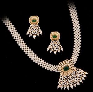 American Diamond Necklace Set